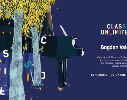 Turneul de pian Classic Unlimited ajunge toamna aceasta în 11 orașe.